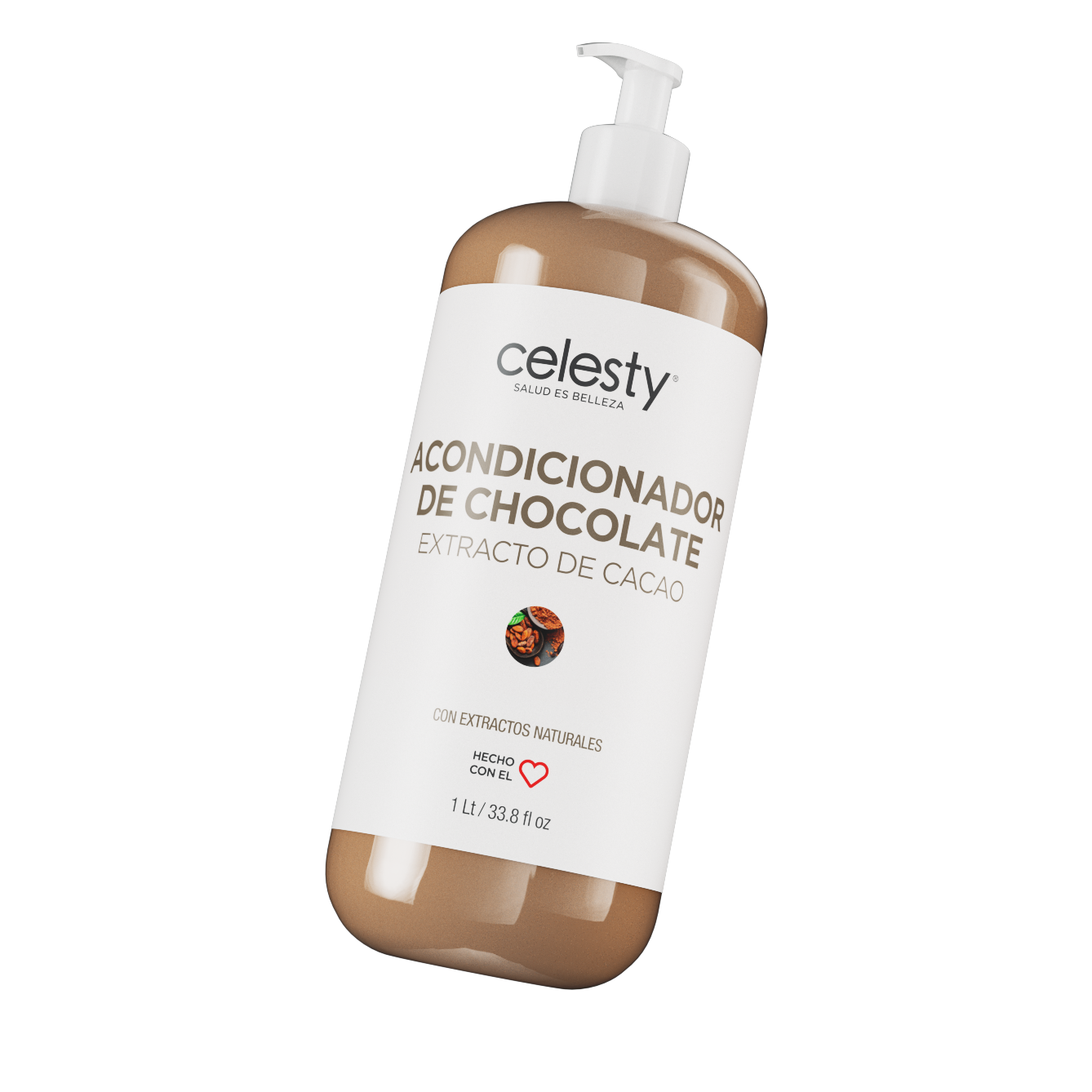 Acondicionador Cocoa y Chocolate Celesty® – Control Antifrizz y Brillo Natural