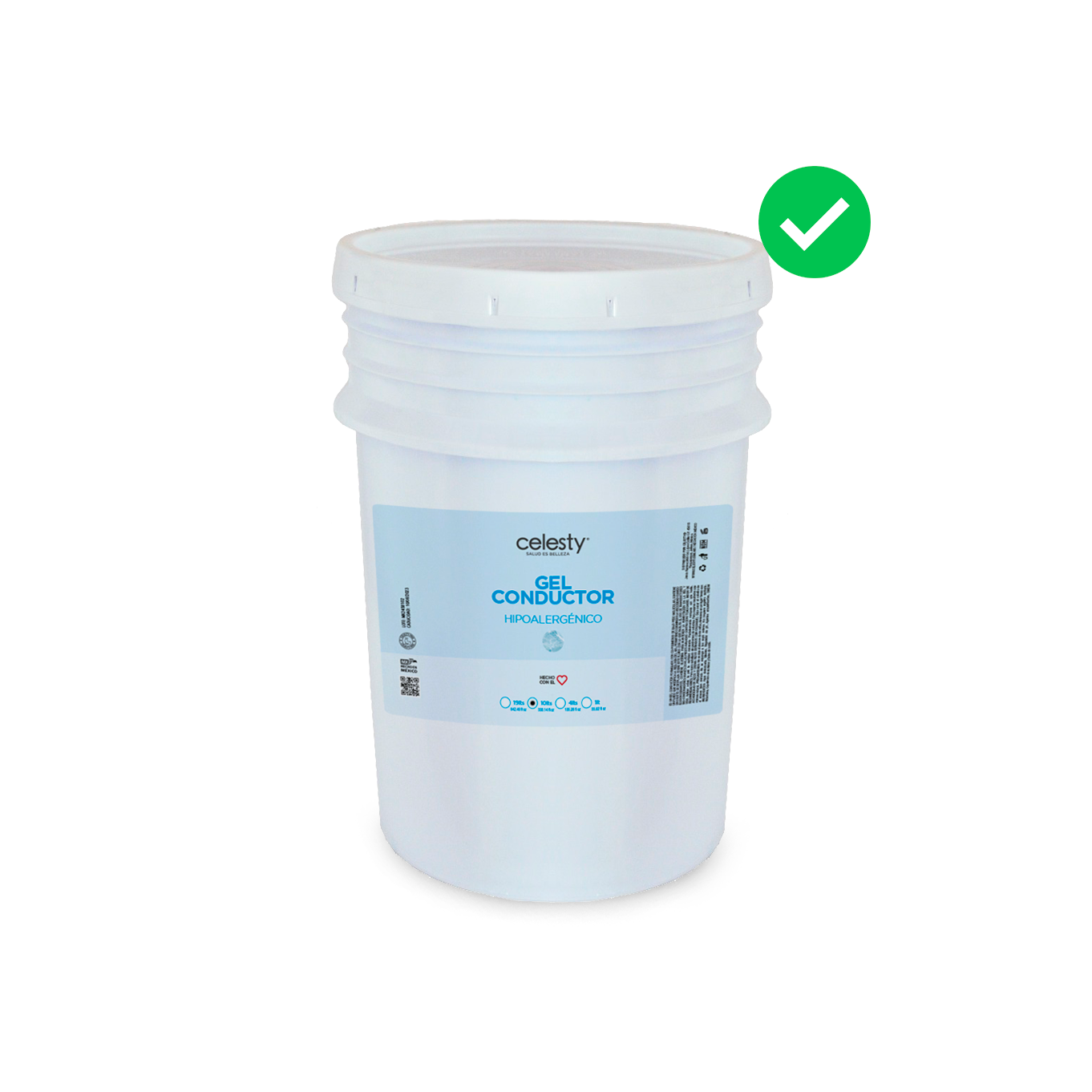 Gel Conductor Lubricante Ultrasonido Spa Cavitación (ecosonogramas) Celesty