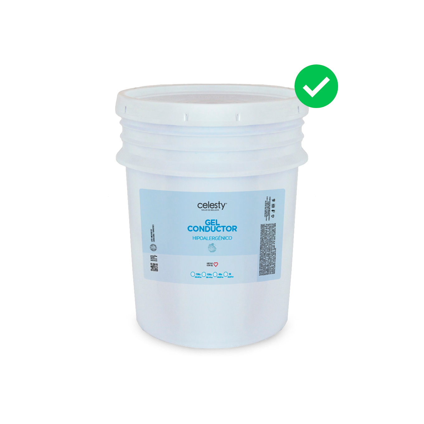 Gel Conductor Lubricante Ultrasonido Spa Cavitación (ecosonogramas) Celesty