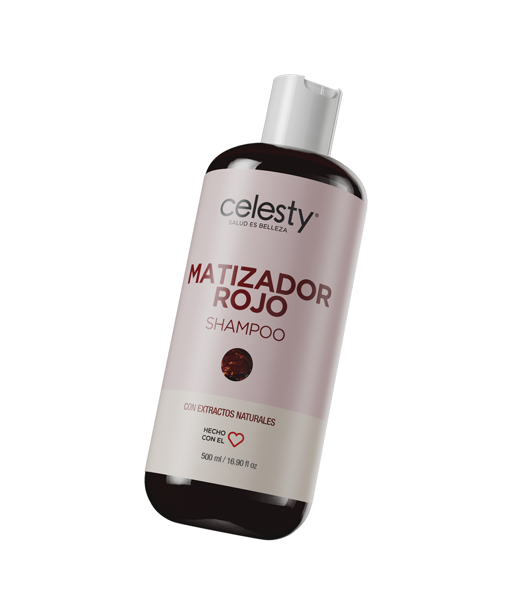 Shampoo Matizador Rojo Red Cabello Cobrizo Cobrizos