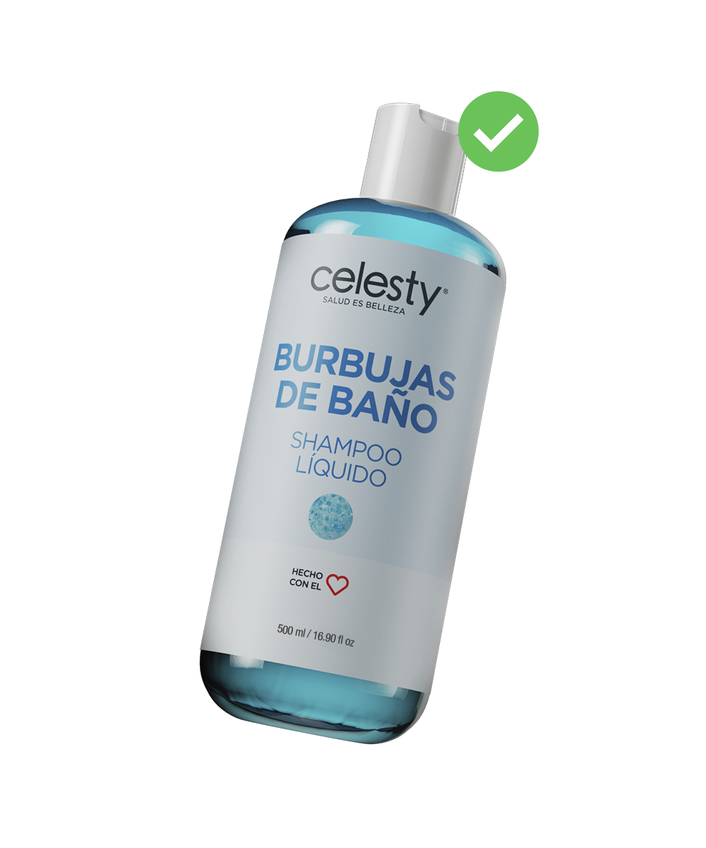 Burbujas de Baño Shampoo 500ml