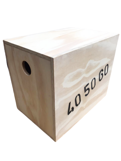 Banco Madera Reforzado Saltos De Caja Ejercicio Crossfit Gym