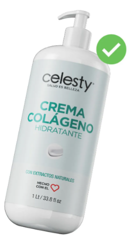 Crema Corporal Colágeno Celesty Mayoreo