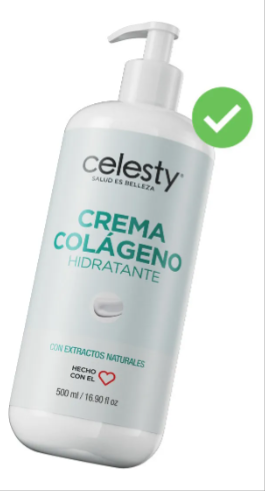 Crema Corporal Colágeno Celesty Mayoreo