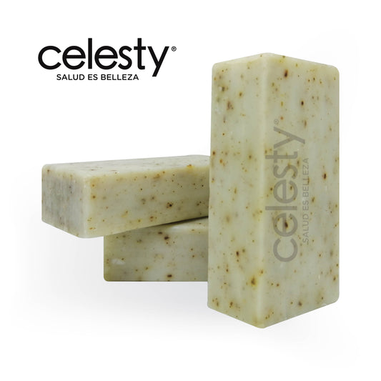 Jabón Artesanal de Eucalipto 100g Mayoreo Celesty