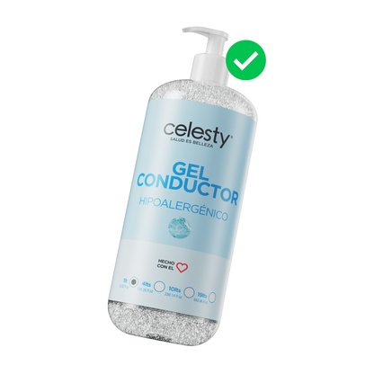 Gel Conductor Lubricante Ultrasonido Spa Cavitación (ecosonogramas) Celesty