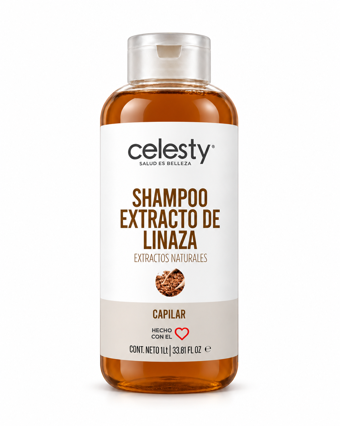Shampoo Extracto De Linaza Celesty®