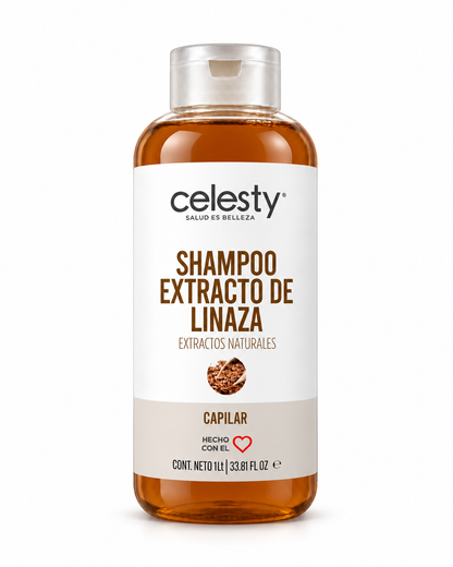 Shampoo Extracto De Linaza Celesty®