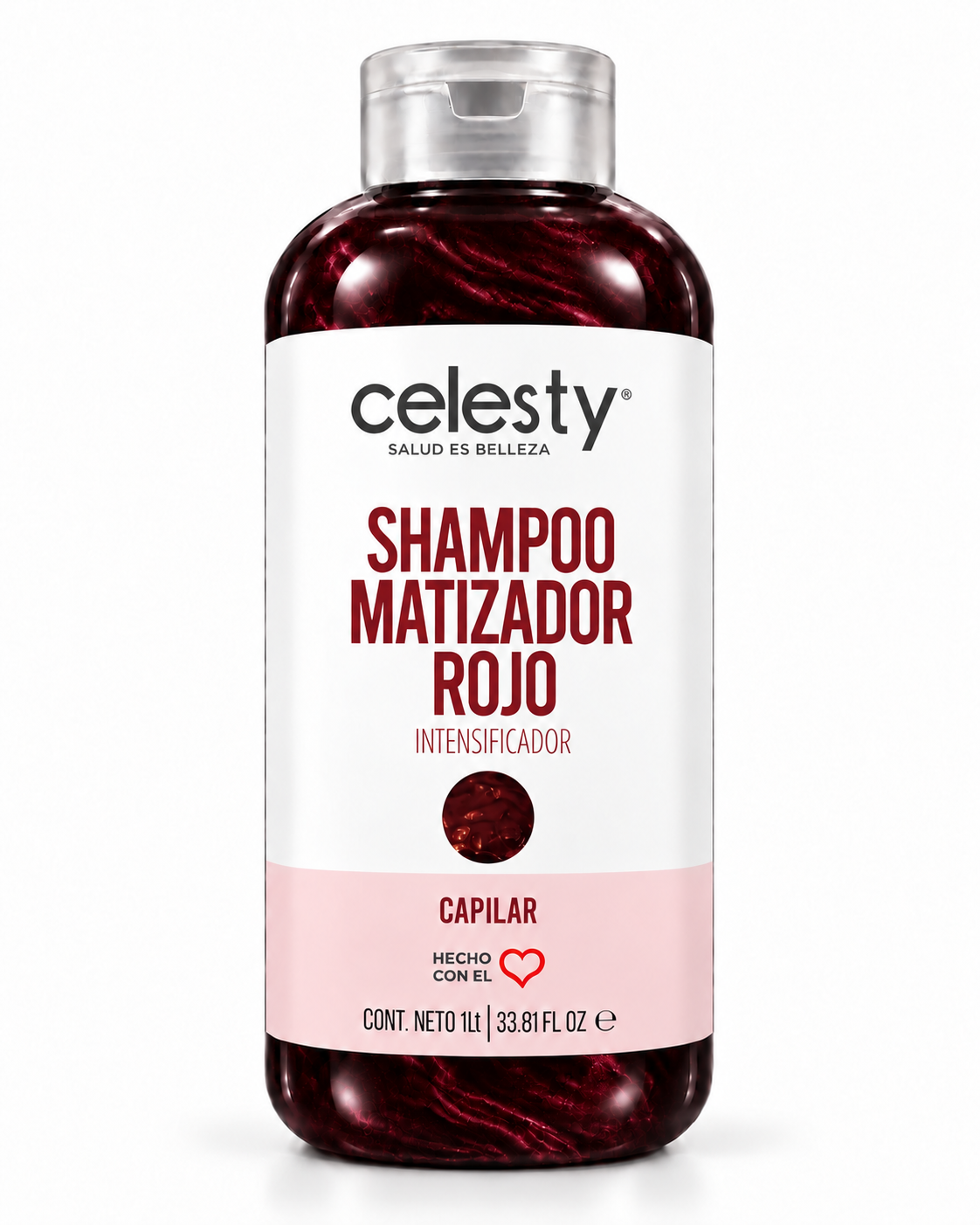Shampoo Matizador Rojo Red Cabello Cobrizo Cobrizos