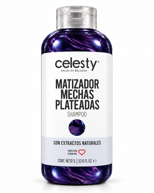Shampoo Matizador De Mechas Plateadas