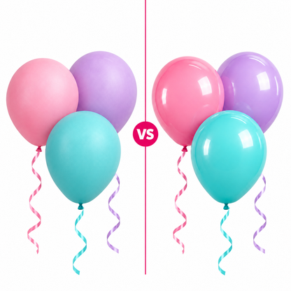 Abrillantador de Globos Profesional Brillo Efecto Espejo (Super Glow)