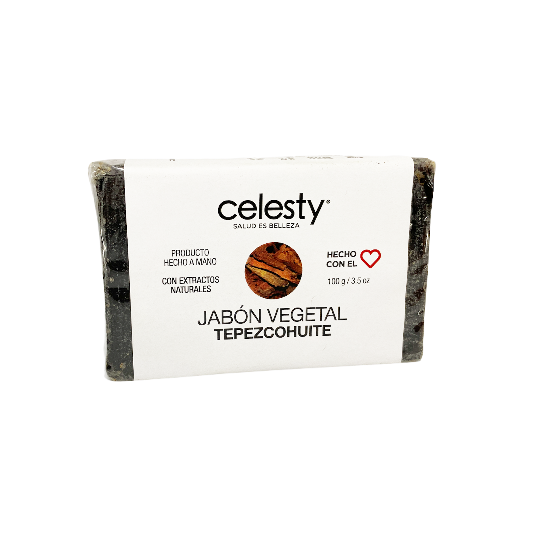 Jabon Vegetal Glicerina Tepezcohuite Celesty