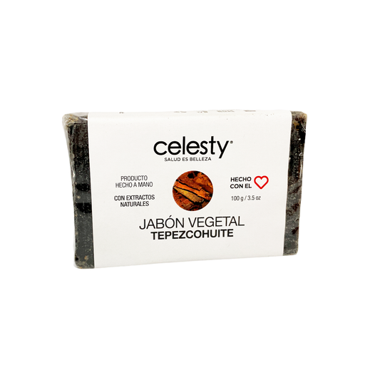 Jabon Vegetal Glicerina Tepezcohuite Celesty