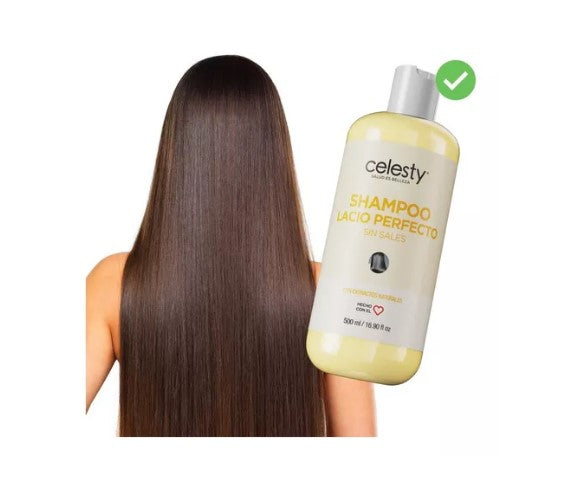 Shampoo Natural Efecto Lacio Celesty®