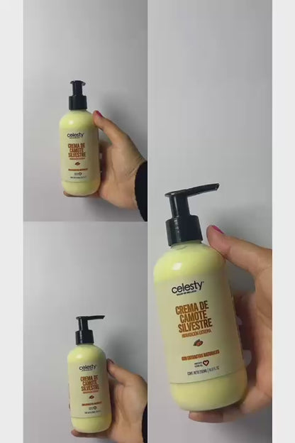 Crema Con Extracto De Camote Silvestre Celesty