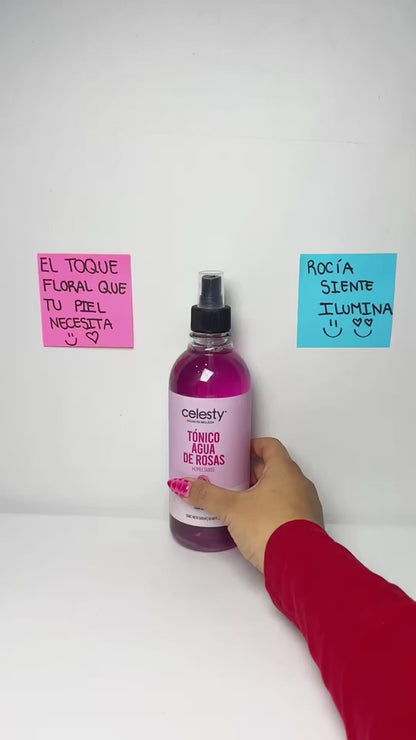 Agua De Rosas Tónico Facial Astringente Celesty